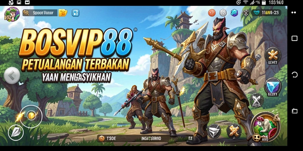 Tampilan gameplay BOSVIP88 yang menakjubkan dalam dunia Open World.