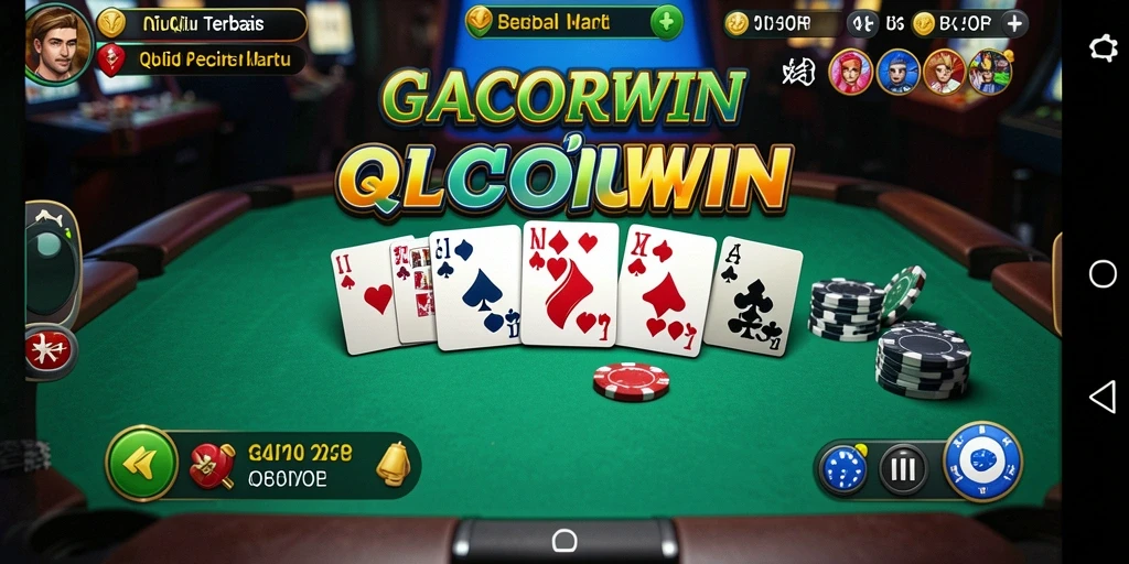 Tampilan utama gameplay QiuQiu di GACORWIN yang seru dan kompetitif.