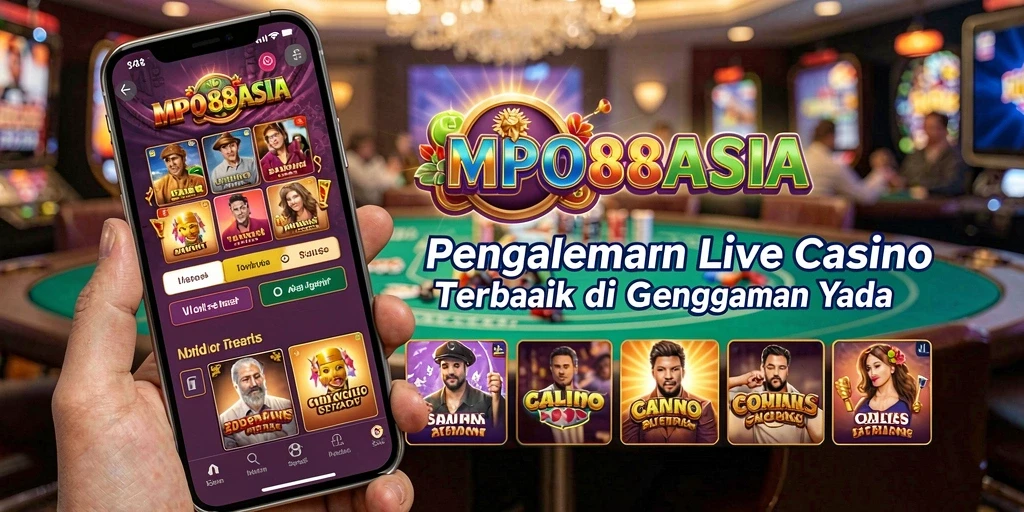 Tampilan gameplay Live Casino yang mendalam dan interaktif.