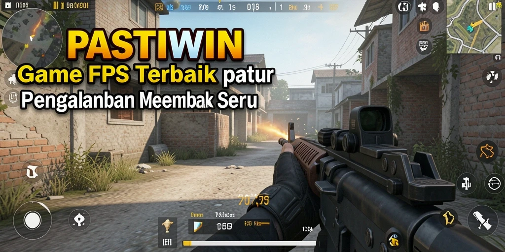 Tampilan berbagai aksi seru dalam gameplay PASTIWIN.