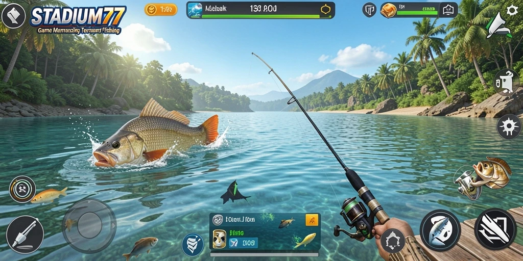 Gameplay STADIUM77 yang menakjubkan dengan pengalaman memancing.