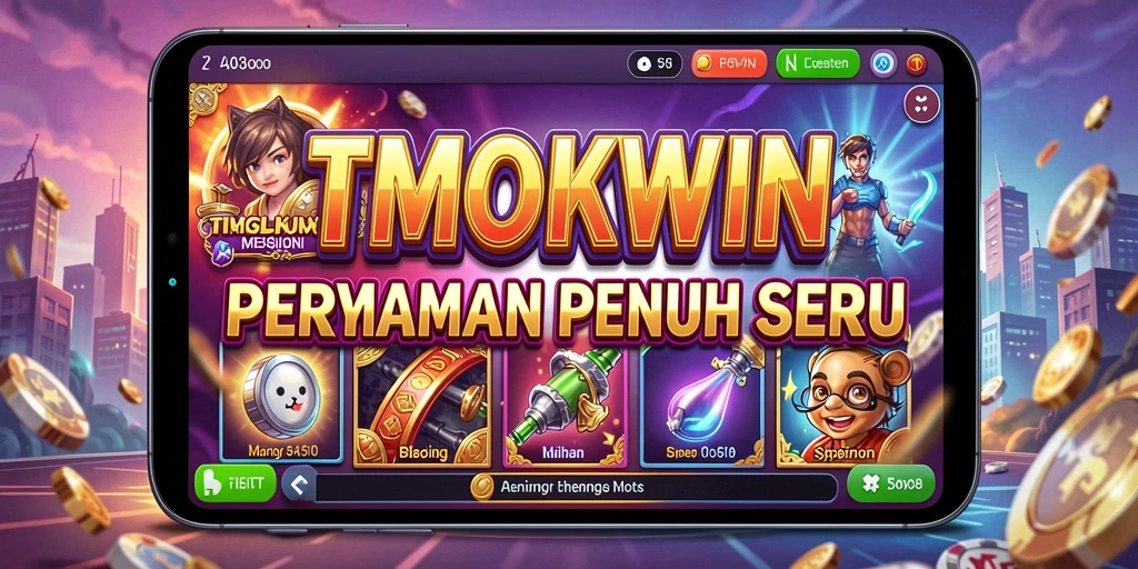 Tampilan gameplay menarik dari permainan Slot TMOKWIN.